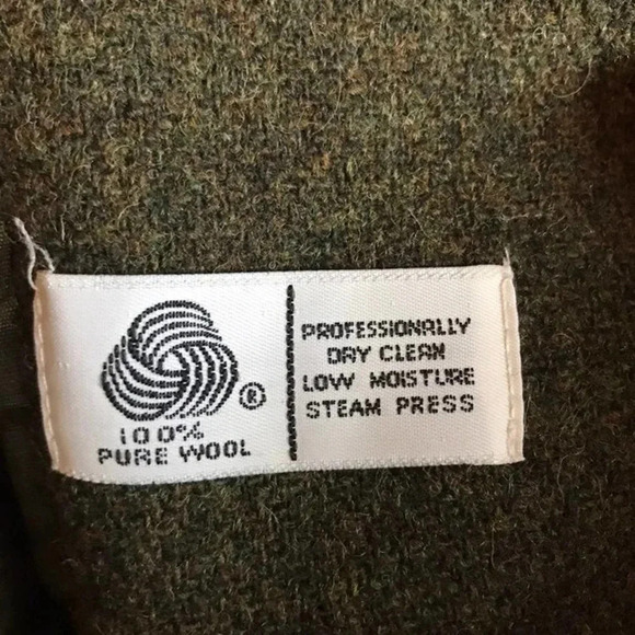 VTG Carroll Reed 90s Y2K 100% Pure Wool Cozy Women Blazer Size S Pocket - Picture 5 of 6